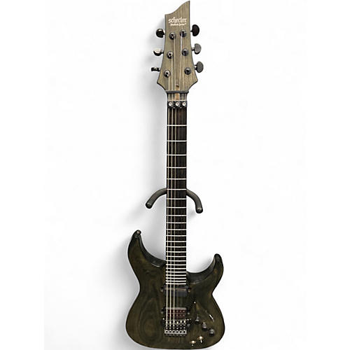 Used Schecter Guitar Research C1 Apocalypse SUSTAINIAC FR RUSTIC GREEN Solid Body Electric Guitar RUSTIC GREEN