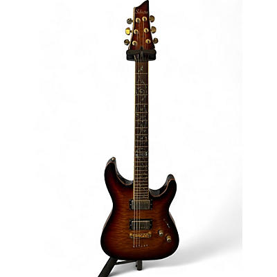 Schecter Guitar Research Used Schecter Guitar Research C1 Classic 3 Color Sunburst Solid Body Electric Guitar