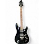 Used Schecter Guitar Research C1 Classic Ebony Solid Body Electric Guitar Ebony