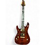 Used Schecter Guitar Research C1 Classic Left Handed Antique Amber Electric Guitar Antique Amber