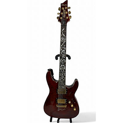 Schecter Guitar Research Used Schecter Guitar Research C1 Classic Trans Black Cherry Solid Body Electric Guitar