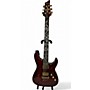 Used Schecter Guitar Research Used Schecter Guitar Research C1 Classic Trans Black Cherry Solid Body Electric Guitar Trans Black Cherry