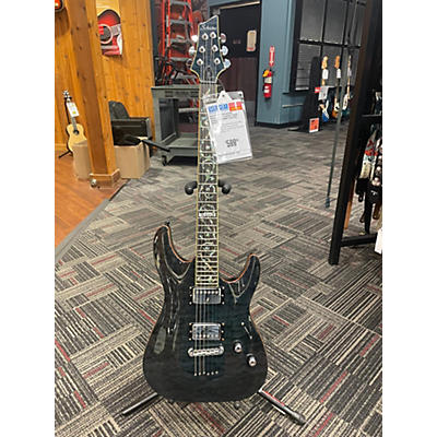 Schecter Guitar Research Used Schecter Guitar Research C1 Classic Trans Black Solid Body Electric Guitar