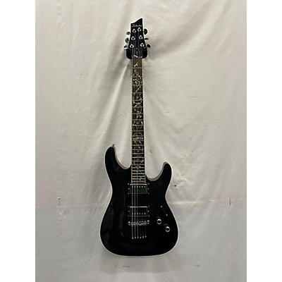 Schecter Guitar Research Used Schecter Guitar Research C1 Classic Trans Black Solid Body Electric Guitar