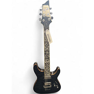 Used Schecter Guitar Research C1 Classic Trans Grey Solid Body Electric Guitar