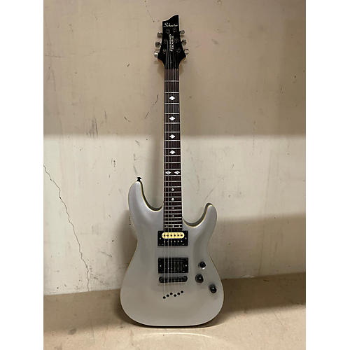 Schecter Guitar Research Used Schecter Guitar Research C1 Diamond Series Gray Solid Body Electric Guitar Gray