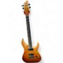 Used Schecter Guitar Research C1 ELITE AMBER BURST Solid Body Electric Guitar AMBER BURST