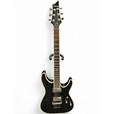 Used Schecter Guitar Research C1 ELITE BLACK Solid Body Electric Guitar