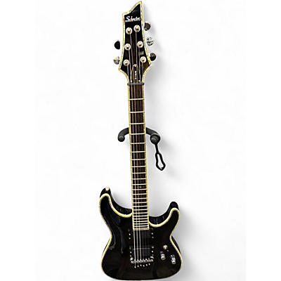 Used Schecter Guitar Research C1 ELITE BLACK Solid Body Electric Guitar