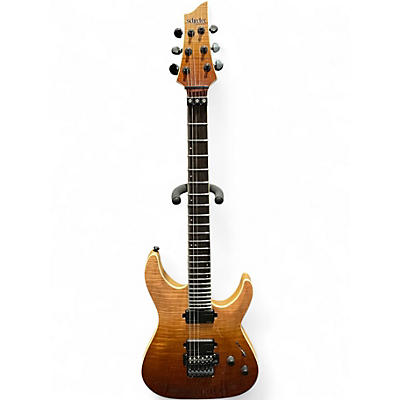 Used Schecter Guitar Research C1 ELITE SLS ANTIQUE FADE BURST Solid Body Electric Guitar