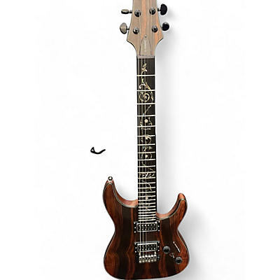 Schecter Guitar Research Used Schecter Guitar Research C1 EXOTIC Ebony Solid Body Electric Guitar