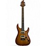 Used Schecter Guitar Research C1 EXOTIC Natural Solid Body Electric Guitar Natural