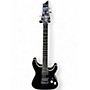 Used Schecter Guitar Research C1 Elite Black Solid Body Electric Guitar Black