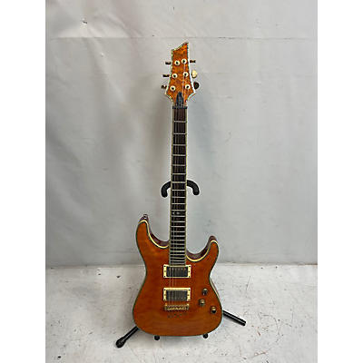 Schecter Guitar Research Used Schecter Guitar Research C1 Elite Orange Solid Body Electric Guitar