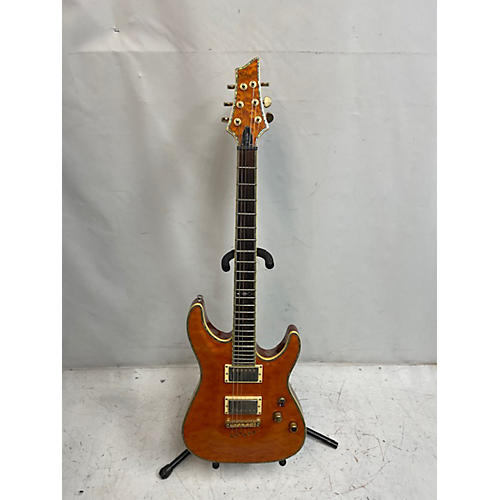 Schecter Guitar Research Used Schecter Guitar Research C1 Elite Orange Solid Body Electric Guitar Orange