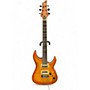 Used Schecter Guitar Research C1 Exotic Vintage Sunburst Solid Body Electric Guitar Vintage Sunburst