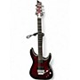Used Schecter Guitar Research C1 F1 Platinum Crimson Red Burst Solid Body Electric Guitar Crimson Red Burst