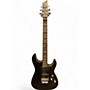 Used Schecter Guitar Research C1-FR Gloss Black Solid Body Electric Guitar Gloss Black