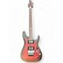 Used Schecter Guitar Research C1 FR Platinum Crimson Burst Solid Body Electric Guitar Crimson Burst