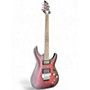 Used Schecter Guitar Research C1 FR Platinum Crimson Red Burst Solid Body Electric Guitar Crimson Red Burst