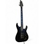 Used Schecter Guitar Research C1 FR-S SLS Elite Evil Twin Satin Black Solid Body Electric Guitar Satin Black