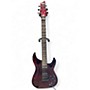 Used Schecter Guitar Research C1 FR-S Silver Mountain Blood Moon Solid Body Electric Guitar Blood Moon