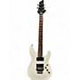 Used Schecter Guitar Research C1 FR White Solid Body Electric Guitar White