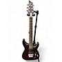 Used Schecter Guitar Research C1 FRS PLATINUM Crimson Red Trans Solid Body Electric Guitar Crimson Red Trans
