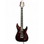 Used Schecter Guitar Research C1 FRS SILVER MOUNTAIN Blood Moon Solid Body Electric Guitar Blood Moon