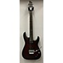 Used Schecter Guitar Research Used Schecter Guitar Research C1 Floyd Rose Platinum Crimson Red Burst Solid Body Electric Guitar Crimson Red Burst