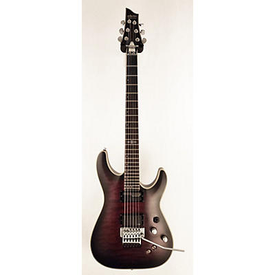 Schecter Guitar Research Used Schecter Guitar Research C1 Floyd Rose Platinum Red Solid Body Electric Guitar