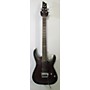 Used Schecter Guitar Research Used Schecter Guitar Research C1 Floyd Rose Platinum Trans Red Solid Body Electric Guitar Trans Red