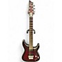 Used Schecter Guitar Research C1 Floyd Rose Platinum Wine Red Solid Body Electric Guitar Wine Red
