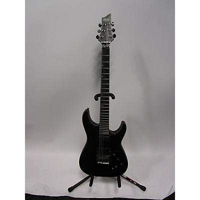 Schecter Guitar Research Used Schecter Guitar Research C1 Floyd Rose Special Black Solid Body Electric Guitar