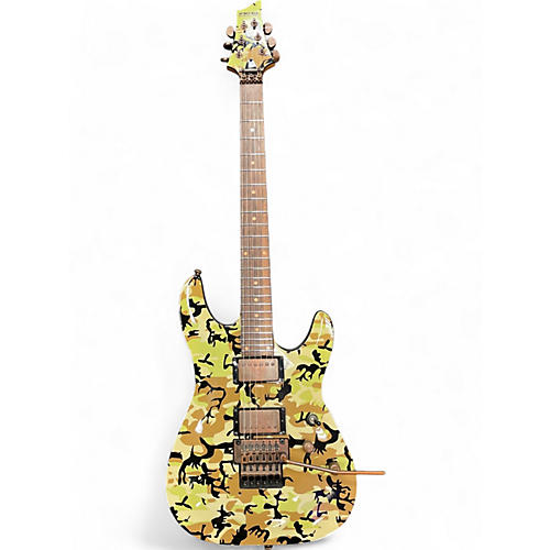 Used Schecter Guitar Research C1 Floyd Special Camo CAMO Solid Body Electric Guitar CAMO