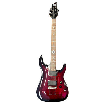 Schecter Guitar Research Used Schecter Guitar Research C1 Hellraiser Black Cherry Solid Body Electric Guitar