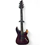 Used Schecter Guitar Research C1 Hellraiser Black Cherry Solid Body Electric Guitar Black Cherry