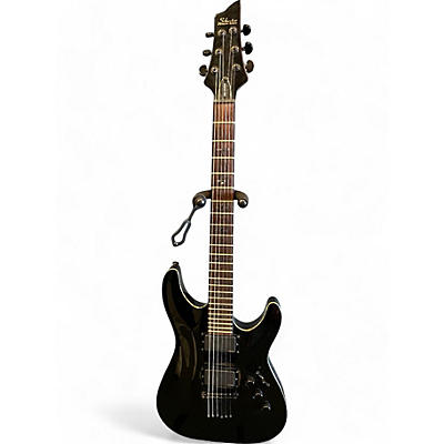 Schecter Guitar Research Used Schecter Guitar Research C1 Hellraiser Black Solid Body Electric Guitar