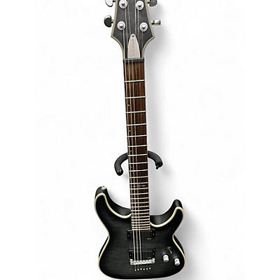 Used Schecter Guitar Research C1 Platinum 2 Tone Sunburst Solid Body Electric Guitar