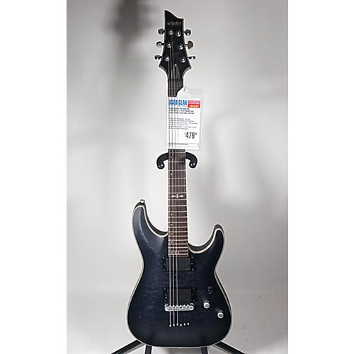 Schecter Guitar Research Used Schecter Guitar Research C1 Platinum Ash Solid Body Electric Guitar ash