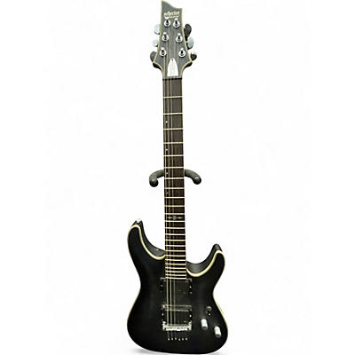 Used Schecter Guitar Research C1 Platinum BLACK Solid Body Electric Guitar