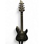 Used Schecter Guitar Research C1 Platinum BLACKOUT Solid Body Electric Guitar BLACKOUT
