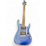 Used Schecter Guitar Research C1 Platinum BLUE TIGER Solid Body Electric Guitar BLUE TIGER