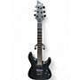 Used Schecter Guitar Research C1 Platinum Black Out Solid Body Electric Guitar Black Out