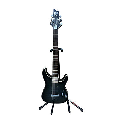 Schecter Guitar Research Used Schecter Guitar Research C1 Platinum Black Solid Body Electric Guitar