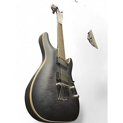 Schecter Guitar Research Used Schecter Guitar Research C1 Platinum Black Solid Body Electric Guitar