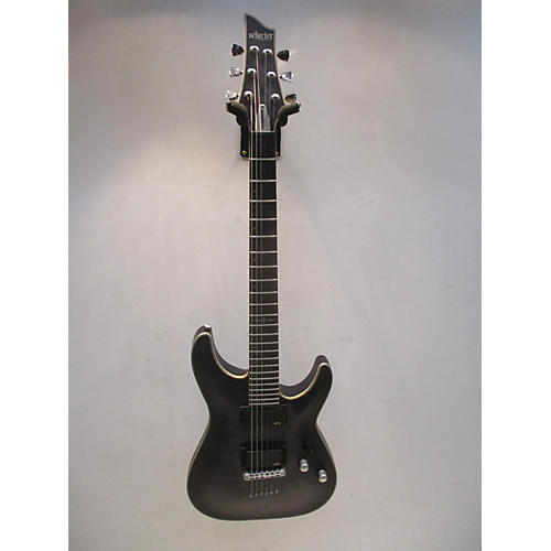 Schecter Guitar Research Used Schecter Guitar Research C1 Platinum Black Solid Body Electric Guitar Black