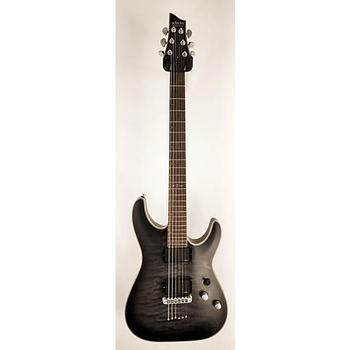 Schecter Guitar Research Used Schecter Guitar Research C1 Platinum Black Solid Body Electric Guitar Black