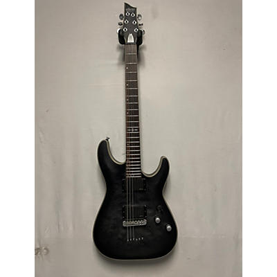 Schecter Guitar Research Used Schecter Guitar Research C1 Platinum Black Solid Body Electric Guitar