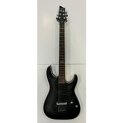 Schecter Guitar Research Used Schecter Guitar Research C1 Platinum Black Solid Body Electric Guitar